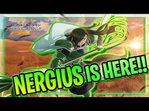 [SAO ARS]INTEGRITY KNIGHT NERGIUS IS FINALLY HERE!! - SAO Alicization Rising Steel