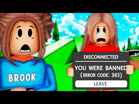 My Sister Got BANNED In Brookhaven RP!