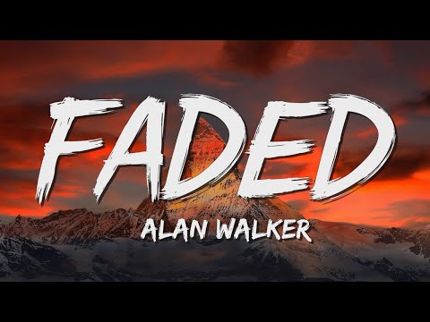 Faded - Alan Walker (Lyrics) || SZA , Rema... (MixLyrics)