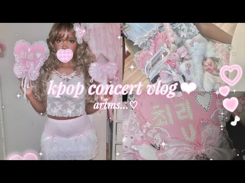 meeting artms ! kpop concert vlog ꒰ ˆ ㅁ ˆ 𝄞 ꒱