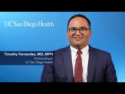 Meet Timothy Fernandes, MD, MPH: Pulmonologist and Director, Comprehensive Pulmonary Embolism Care