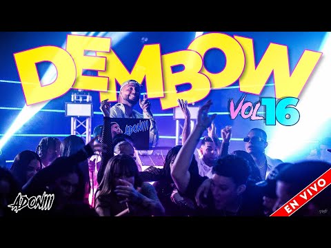 DEMBOW MIX VOL 16 🍑 LOS DEMBOW MAS PEGADO AHORA MISMO 🔥 MEZCLADO POR DJ ADONI