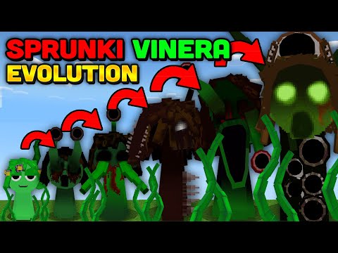 Minecraft But I Evolve SPRUNKI VINERA PHASE 0-9