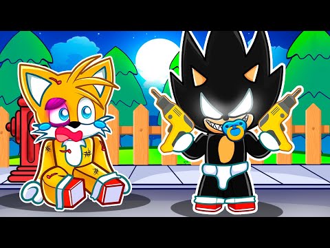 Playing As A PROTECTIVE DARK SONIC PLUSHIE In Roblox SNAPCHAT!