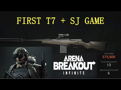 T7 Thermals with SJ (First time) Full game - Arena Breakout Infinite Gameplay