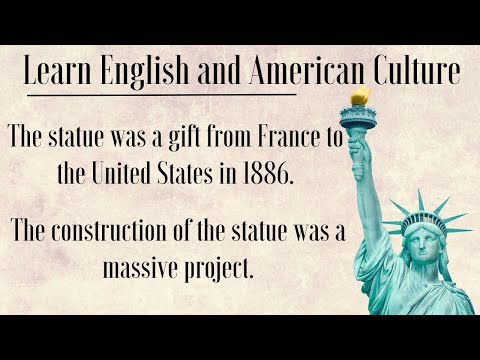 1.🗽The Secret History of the Statue of Liberty 🔥 || Learn English and American culture.