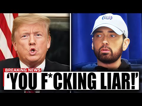 BREAKING: Trump LASHES OUT After Eminem Dropped BOMBSHELL On LIVE TV!