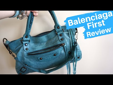 Balenciaga First: What's In My Bag and Review