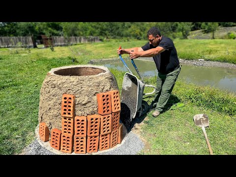 Built A Tandoor For A Gourmet Dish! Lamb In A Tandoor On A Mountain Top