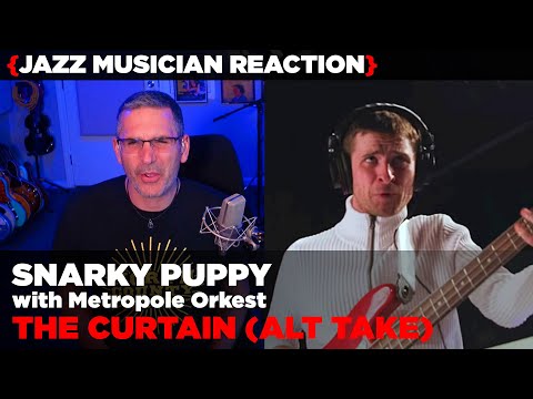 Jazz Musician REACTS | Snarky Puppy with Metropole Orkest "The Curtain" | MUSIC SHED EP413