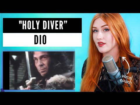 when the backing vocals are OP | vocal reaction/analysis of Dio's "Holy Diver"