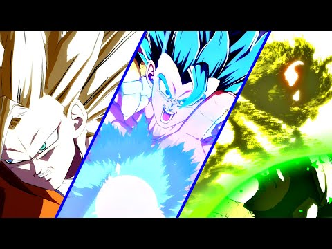 Dragon Ball FighterZ - All Intro/Super Special/Winning Pose (Including DLC Season 1&2 )