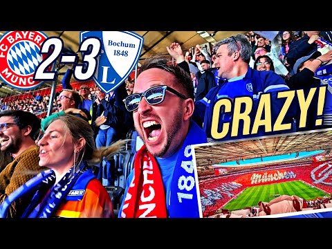 BAYERN v BOCHUM 🤯 CRAZY DAY for English VfL Bochum Fans in MUNICH 🔥 Stadion Vlog