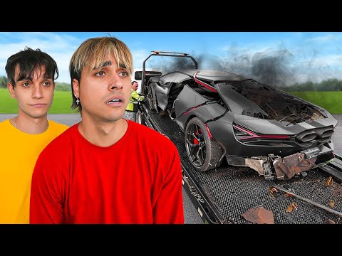 I Crashed My New Lamborghini..