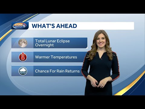 Video: Warmer weather moves in