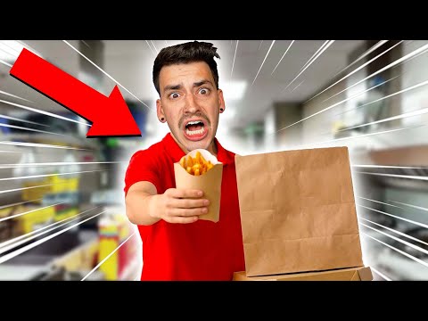 I'M THE WORST FAST FOOD WORKER. (Fast Food Simulator)