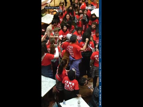 Protesters storm Trump Tower to demand release of Mahmoud Khalil