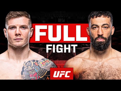 Marvin Vettori vs Roman Dolidze 1 | FULL FIGHT | UFC Vegas 104