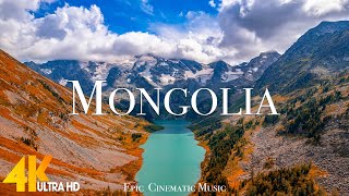 Mongolia 4K  | Beautiful Nature Scenery With Inspirational Cinematic Music | 4K ULTRA HD VIDEO