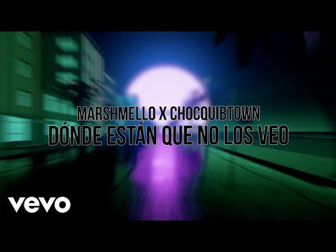 Marshmello, ChocQuibTown - Dónde Están Que No Los Veo (Visualizer)