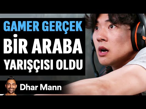 GAMER Gerçek Bir Araba YARIŞÇISI OLDU | Dhar Mann Studios