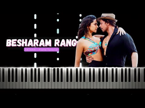 Besharam Rang | Pathaan | Piano Tutorial 🎹