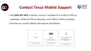 How To Cancel Tesco Mobile Contract