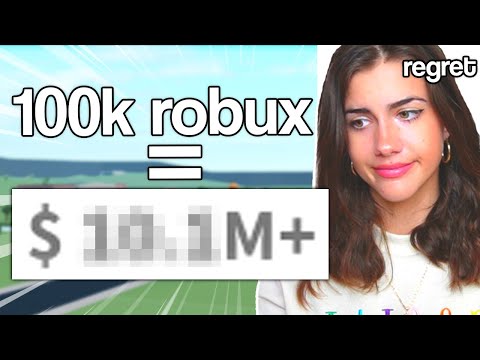 i spent 100k robux on bloxburg cash…