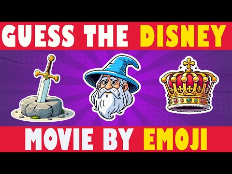 Guess the Disney Movie by Emoji Quiz