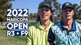 2022 Maricopa Open • Round 3 • Front 9 • Adam Hammes • Anthony Barela • Luke Samson • Jordan Castro