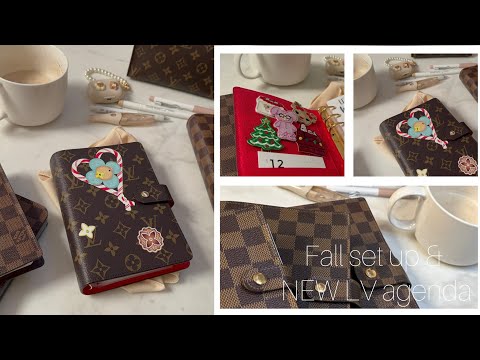 LV Agendas | Fall planning | New LV Christmas Edition Agenda #LV #planning #LVChristmas