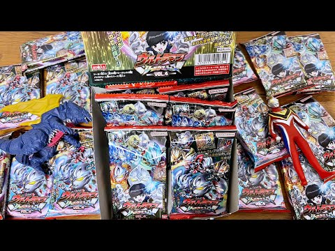 【昭和勢きて・・・】食玩 ウルトラマン シールウエハース VOL.4　20パック開封！！