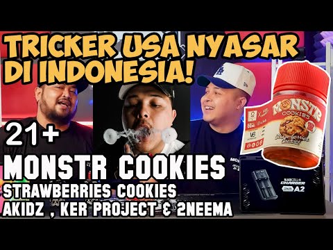 PERPADUAN USA & LOKAL NIH | MONSTR COOKIES STRAWBERRIES by AKIDZ , KER PROJECT , & 2NEEMA INDONESIA