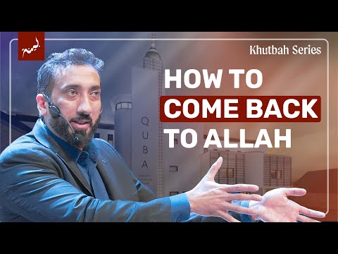 The Harsh Reality of Our Sins (And What Allah Wants From Us) | Khutbah by Nouman Ali Khan