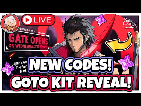 NEW CODES & GOTO KIT REVEAL! NEW EVENT & UPDATE REVIEW! GLOBAL LIVESTREAM! [Solo Leveling: Arise]