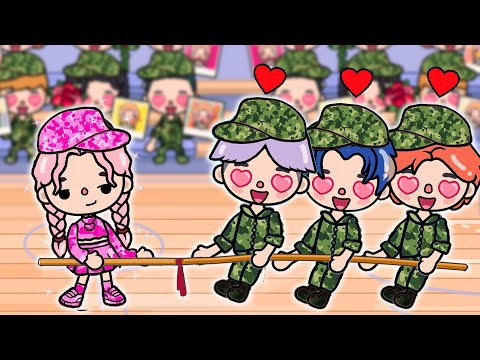 Bad Princess in Military School | Toca Life Story |Toca Boca