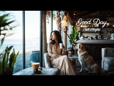 【洋楽playlist】朝から癒しのカフェ気分🍃海を見ながらお洒落な洋楽ソングを🎶Good Day music playlist［ドライブbgm/作業用BGM/ゆったりBGM/work/study ］