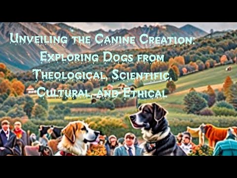 😱🔥😱Unveiling the Canine Creation: Exploring Dogs from Theological, Scientific, Cultural, and Ethical