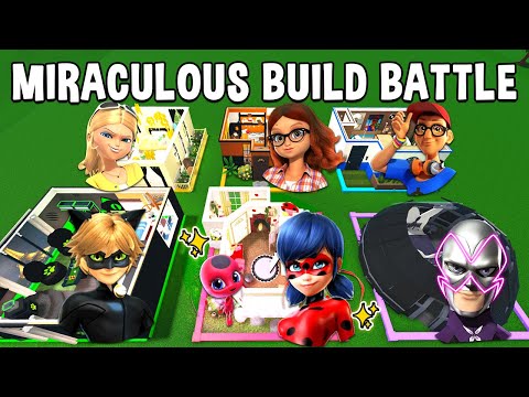 MEGA Miraculous Ladybug Build-Off CHALLENGE!