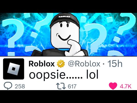 Roblox Made The FUNNIEST Mistake Ever... (LOL)