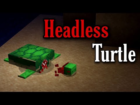 If you ever see a Turtle with no head, Run away from it! (Minecraft Creepypasta)