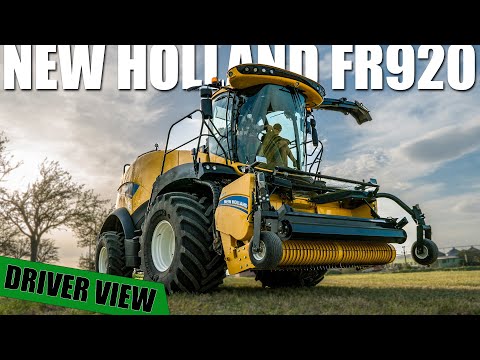 New Holland FR920 - GoPro/driver view