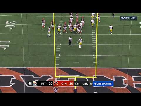 Steelers Block Bengals Game Winning Extra Point