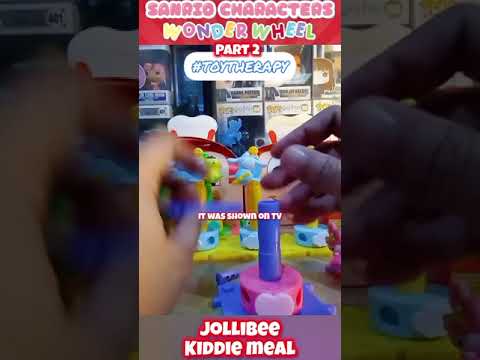 P2. Always be kind. Unboxing My Melody. Sanrio Characters Wonder Wheel from Jollibee  Kiddie Meal.