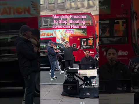 Man tells Preacher to Stop Shouting so he can Hear me Sing