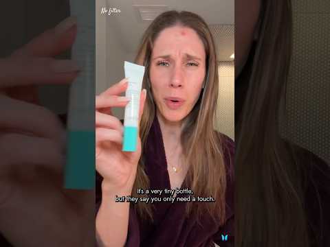 Is This Post-Pimple Popping Moisturizer Any Good?! #esthetician Reviews in 60 Seconds!! #skincare