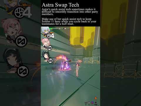 1 Astra Swap Tech #zenlesszonezero #gameplay #guide #Soldier11 #Astra #Yao #Nicole #rotation