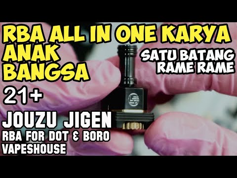 AIO NYA VAPER INDONESIA | JOUZU JIGEN RBA FOR DOT & BORO by VAPESHOUSE