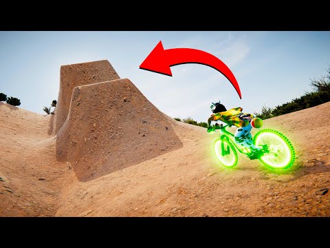 THESE MOUNTAIN BIKE JUMPS ARE RIDICULOUS! (Descenders)