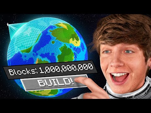 1 vs 1 Billion Block Build in Minecraft!